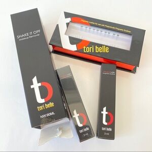 TORI BELLE Bundle 9 to 5, make up remover, liner